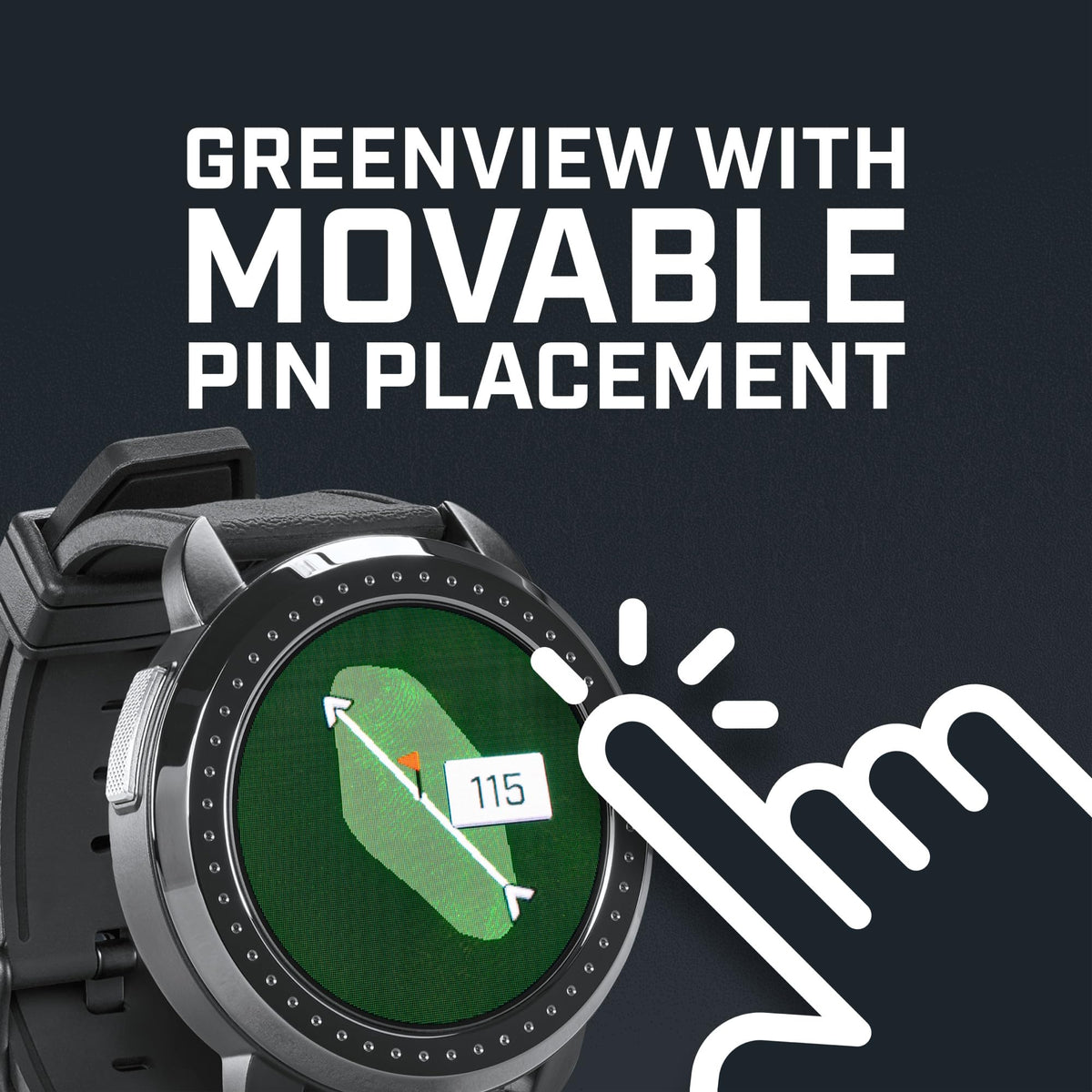 Bushnell ION Elite dynamic mapping shows hole layout and hazards