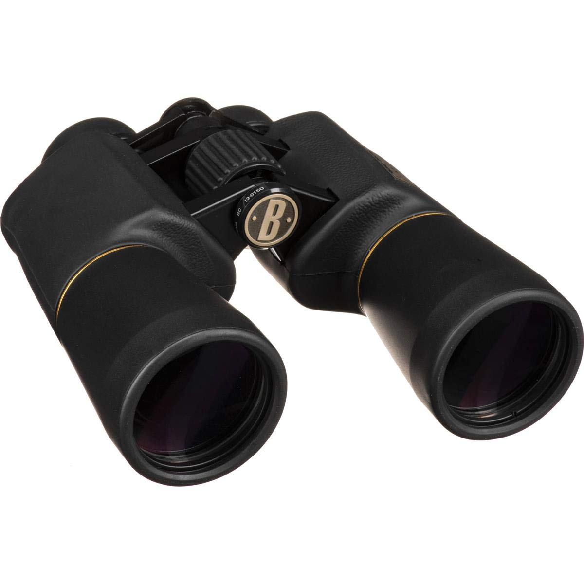 Bushnell Legacy WP 10x50 binocular front view showcasing wide field of view for birding