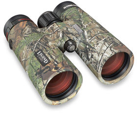 Close-up of Realtree Xtra camouflage on Bushnell Legend L Series for concealed viewing.