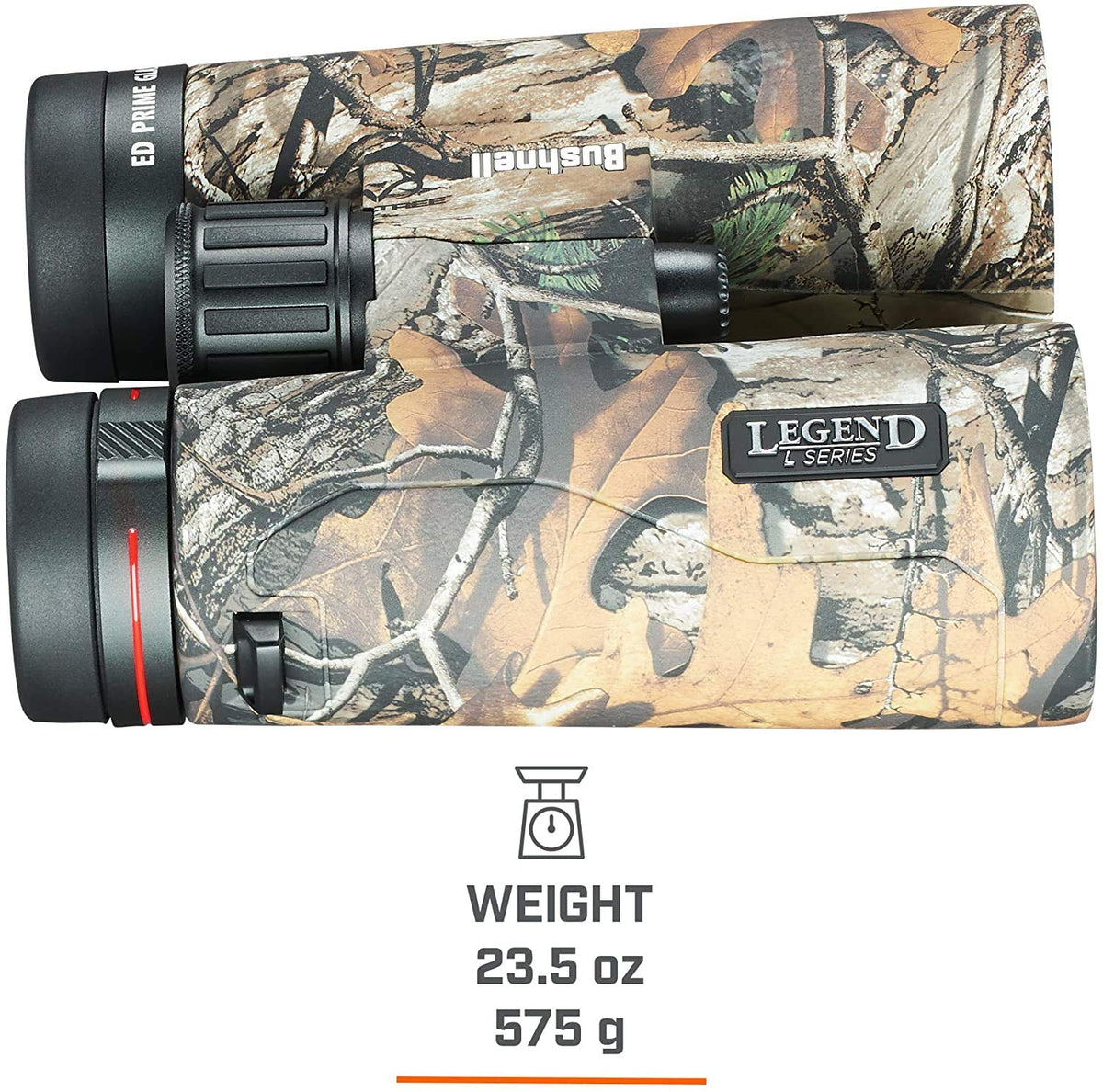 Field of view of 340 ft aids quick target detection in the field.
