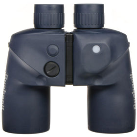 Bushnell Marine 7x50 binoculars with BaK-4 porro prisms delivering bright depth perception.