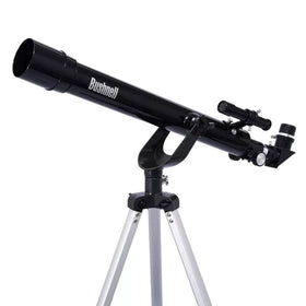 Bushnell objective lens closeup demonstrating clear optics for contrasty views