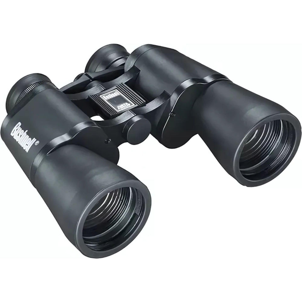 Bushnell Pacifica front view showing binoculars and clear optics benefit portability