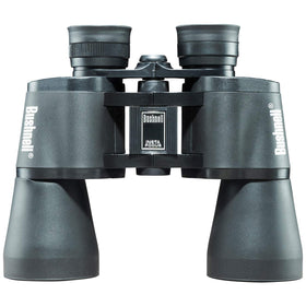 Close-up of Porro prism hardware on Bushnell Pacifica for crisp visuals.
