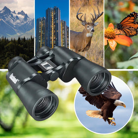 Bushnell Pacifica with neckstrap and carry case ready for travel convenience