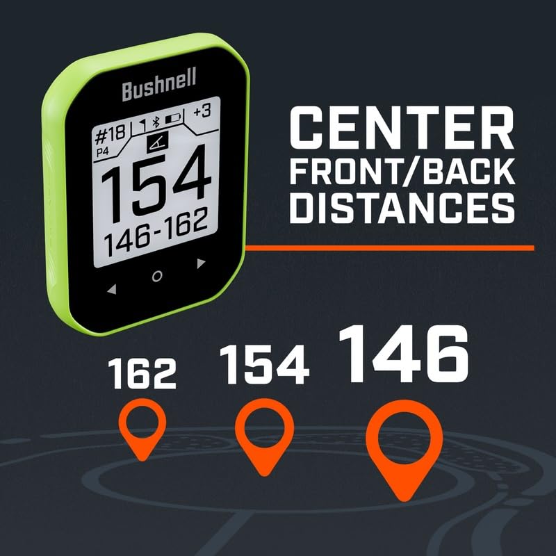 Bushnell Phantom 3 Slope touchscreen display during a round