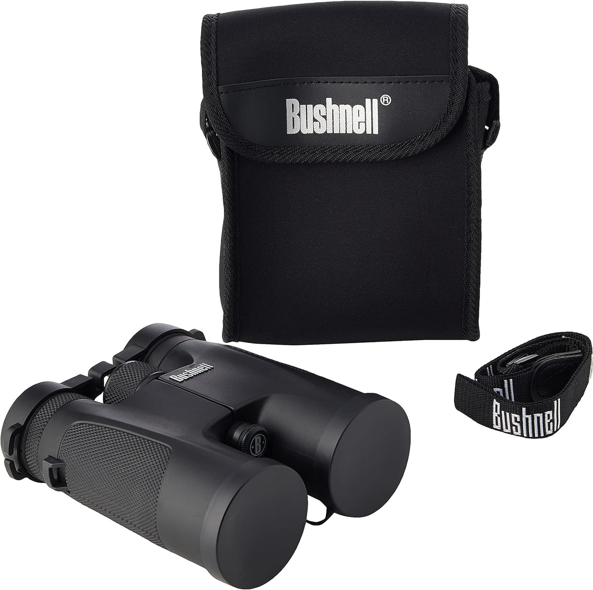 Bushnell Powerview 10x42 binocular folded compact for travel and events