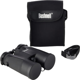 Bushnell Powerview 10x42 binocular folded compact for travel and events