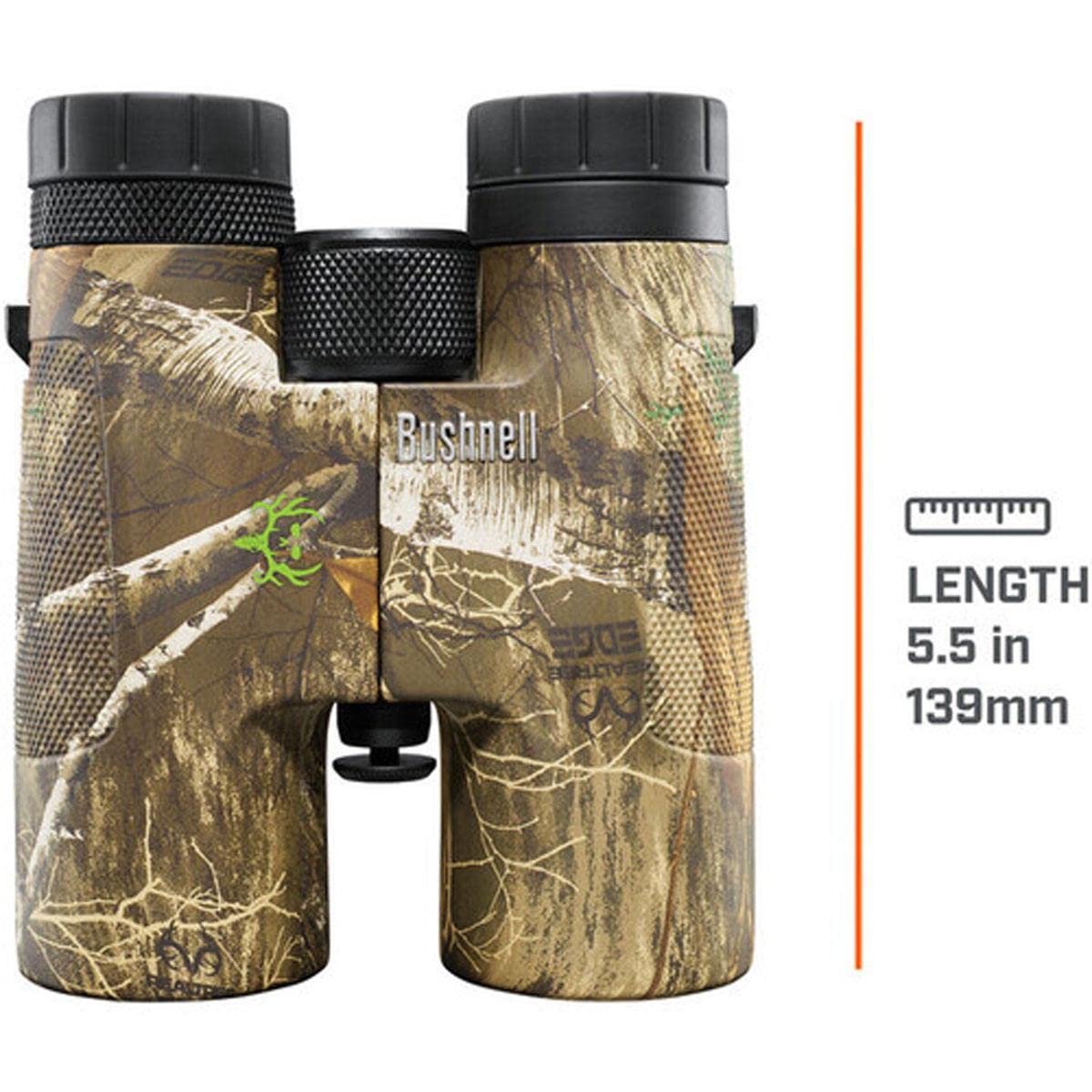 Bushnell Powerview BoneCollector eye cup adjustment enables fast, comfortable focus.