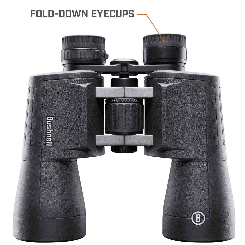 Bushnell PowerView 2 20x50 binoculars aluminum chassis with modern design