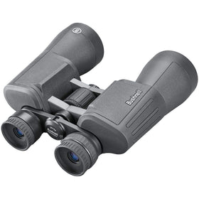 Bushnell PowerView 2 20x50 binoculars optics close-up highlights multi-coated lenses for bright images