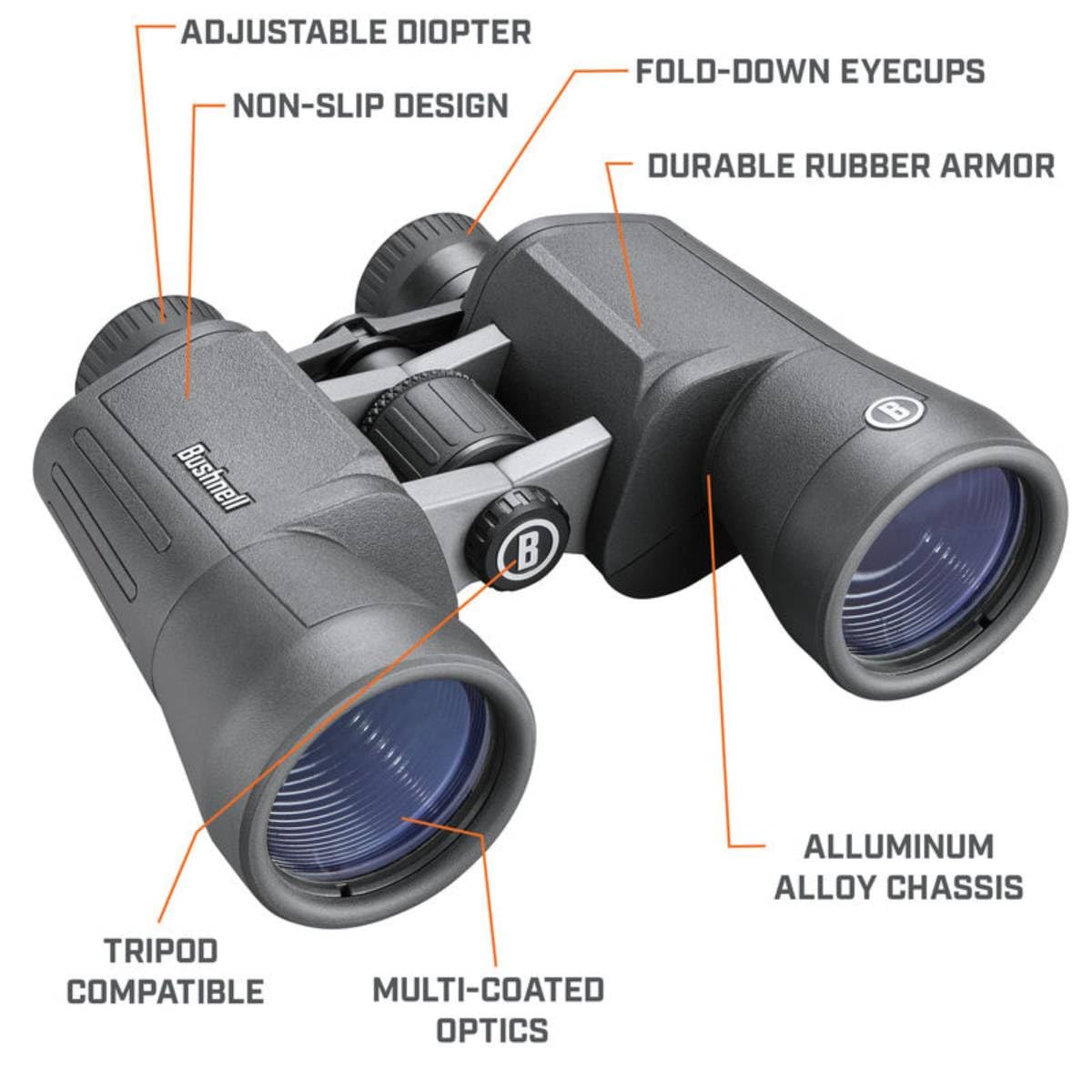 Bushnell PowerView 2 held in hand showing scale and comfortable handling benefit
