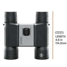 Bushnell PowerView 2 rubber and brushed-metal texture close-up improving grip