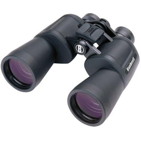 Bushnell PowerView 20x50 front view with bright optics for distant detail