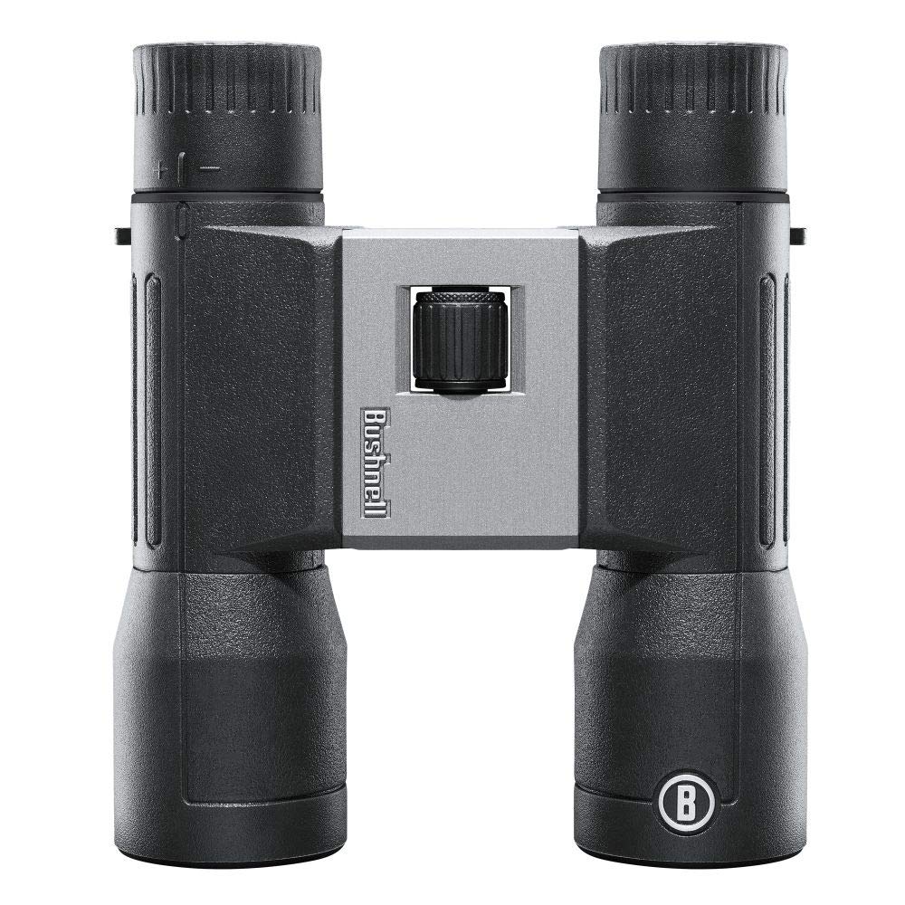 Bushnell PowerView held in hand to show compact scale and easy carry benefit