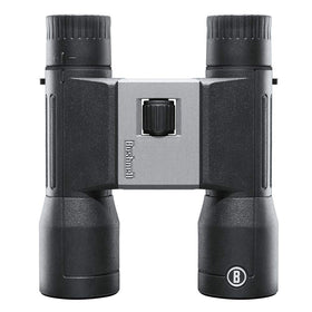 Bushnell PowerView held in hand to show compact scale and easy carry benefit