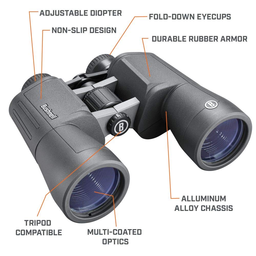 Bushnell PowerView 2 side grip profile with soft-touch rubber for secure handling