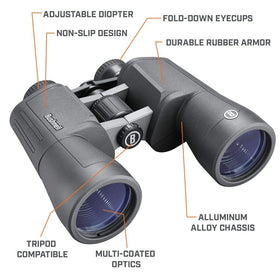 Bushnell PowerView 2 side grip profile with soft-touch rubber for secure handling