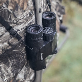 Bushnell Prime 10x42 binoculars EXO Barrier Protection repels water and debris to keep lenses clean.