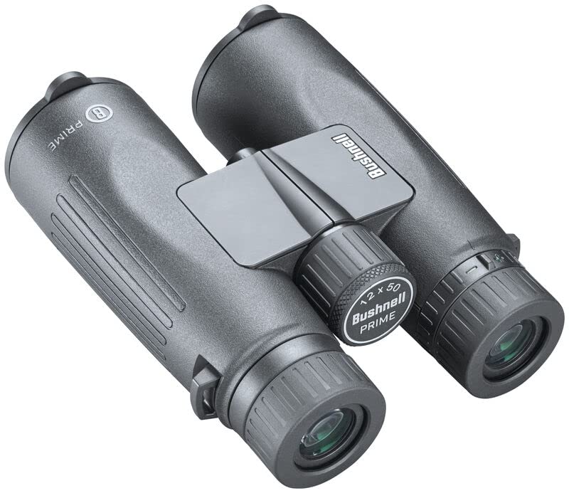 Bushnell Prime 12x50 binoculars aluminum body highlights light, durable construction
