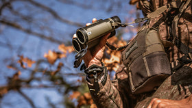 Bushnell R5 10x42 IPX7 waterproof design supports outdoor use in rain.