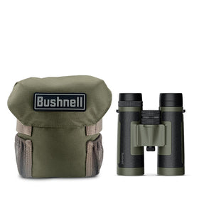 Bushnell R5 10x42 overall body close-up shows durable ergonomic design for rugged field use.