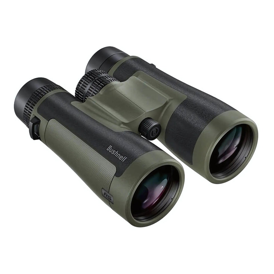 Bushnell R5 12x50 binoculars deliver detailed long-range views for outdoor observation.