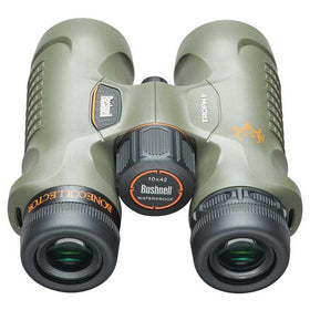 Bushnell Trophy binoculars feature a large center focus knob for easy adjustments.