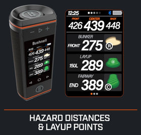 Bushnell Wingman 3.5-inch touchscreen delivers on-course GPS data with visuals