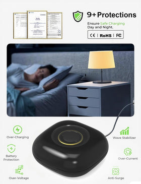 búsqueda lid window showing charger LED for quick charging visibility
