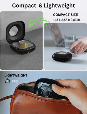 búsqueda case in a pocket to show compact size and easy everyday carry benefit