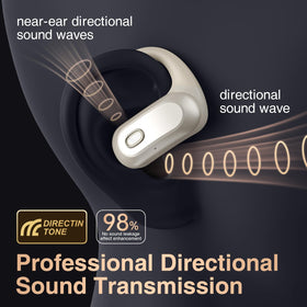 Butyoef Air conduction technology keeps you aware of your surroundings.