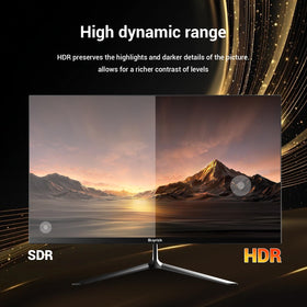 BUYRICH monitor connectivity ports for versatile PC setup