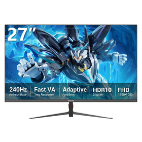 BuyRICH 27-inch gaming monitor with 240Hz for ultra-smooth FPS visuals