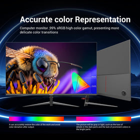 BuyRICH VESA 100x100 compatibility for versatile mounting options