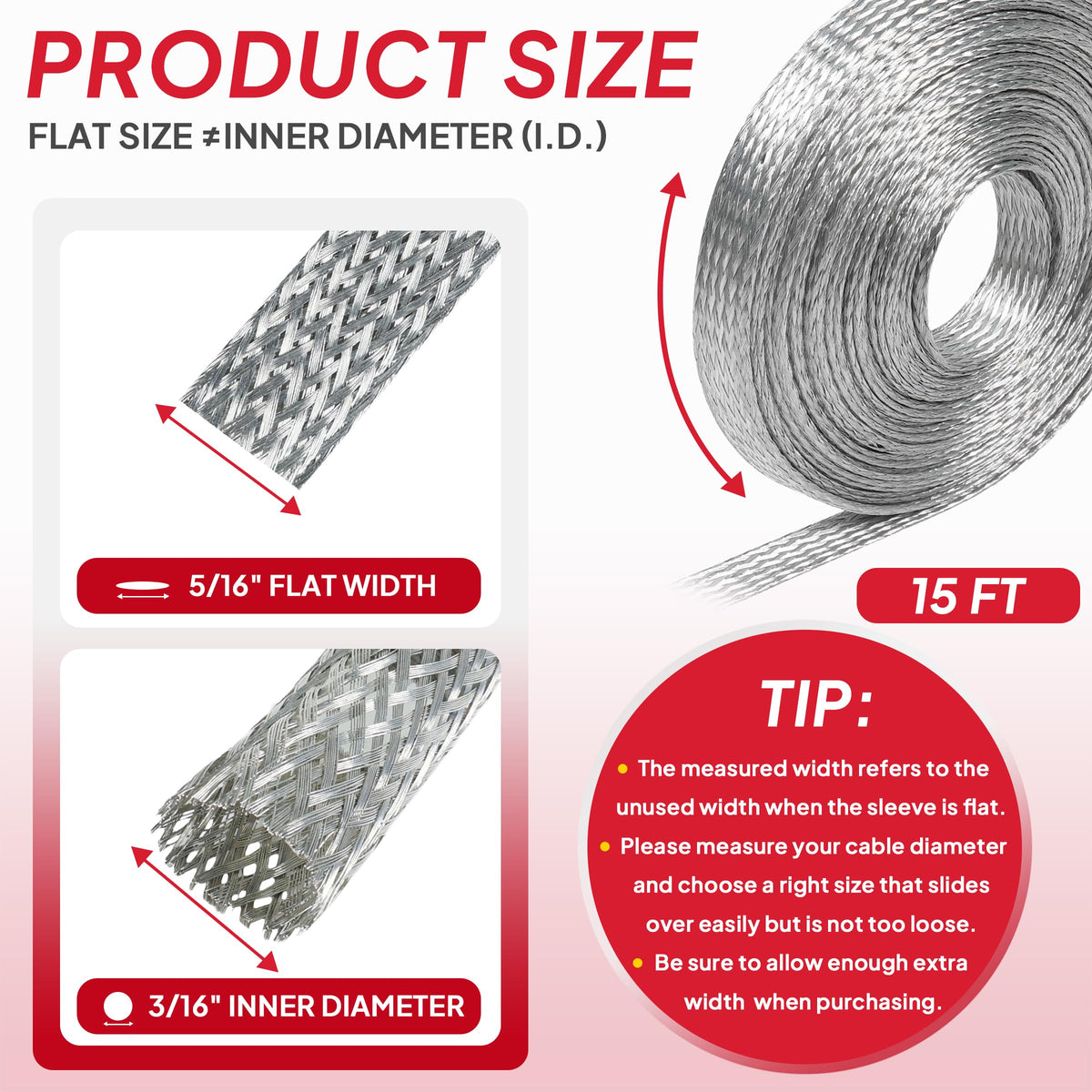 Flat metal mesh shield for durable ground straps and protection