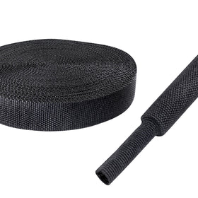 BuyUneed front packaging showing 3/8 inch ID and 30ft length, protects cables