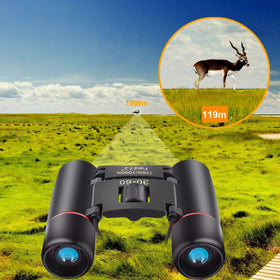 BWEISSTH binoculars aid bird watching in field with wide viewing capability.