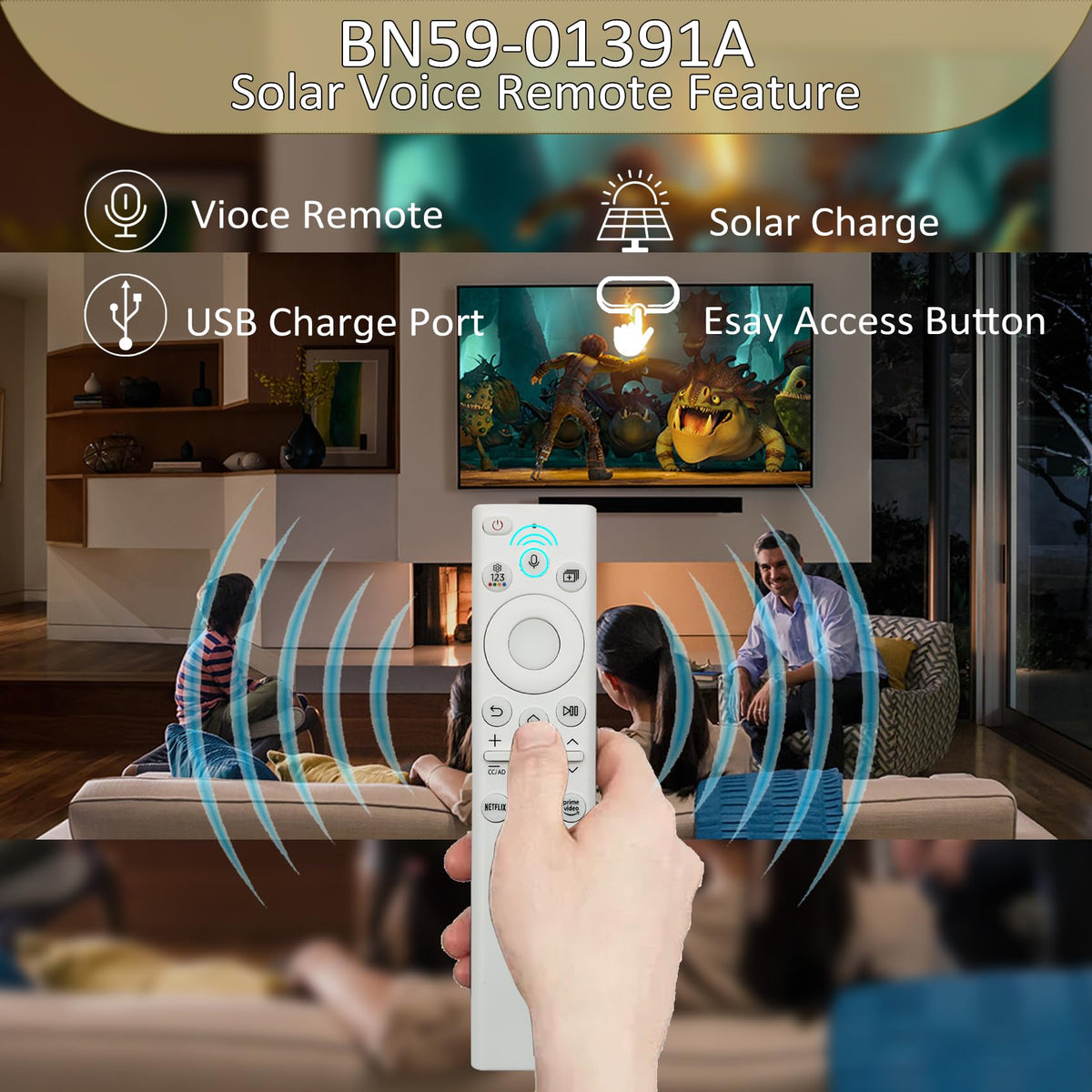 Bxmgr remote in hand for scale demonstrating comfortable ergonomic size