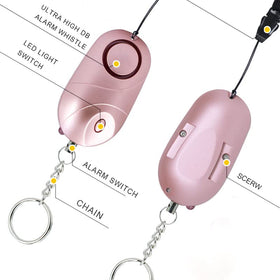 BXROIU 6Pack alarm clip supports hands-free safety during walks.