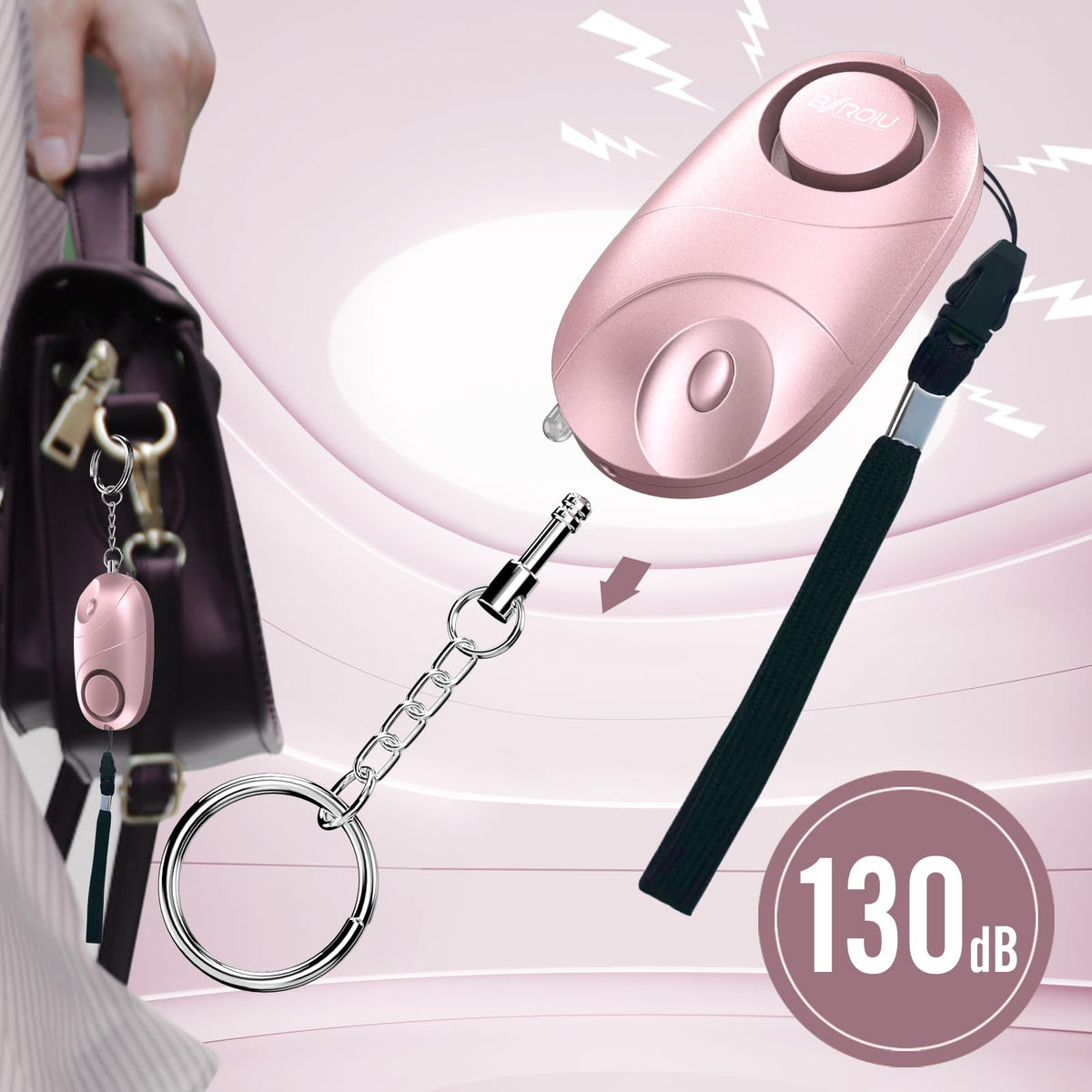 BXROIU 6Pack compact size fits in hand or pocket.
