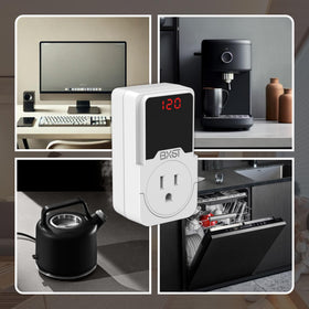 BXST 140J compact travel-ready design fits behind appliances or in a bag.