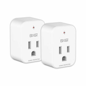 BXST single outlet surge protector wall socket keeps electronics safe from spikes.
