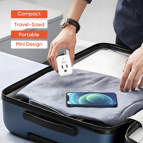 BXST size comparison next to credit card shows compact space-saving benefit