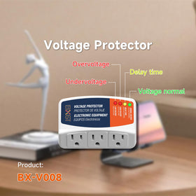 BXST surge protector delay function pauses power during swings