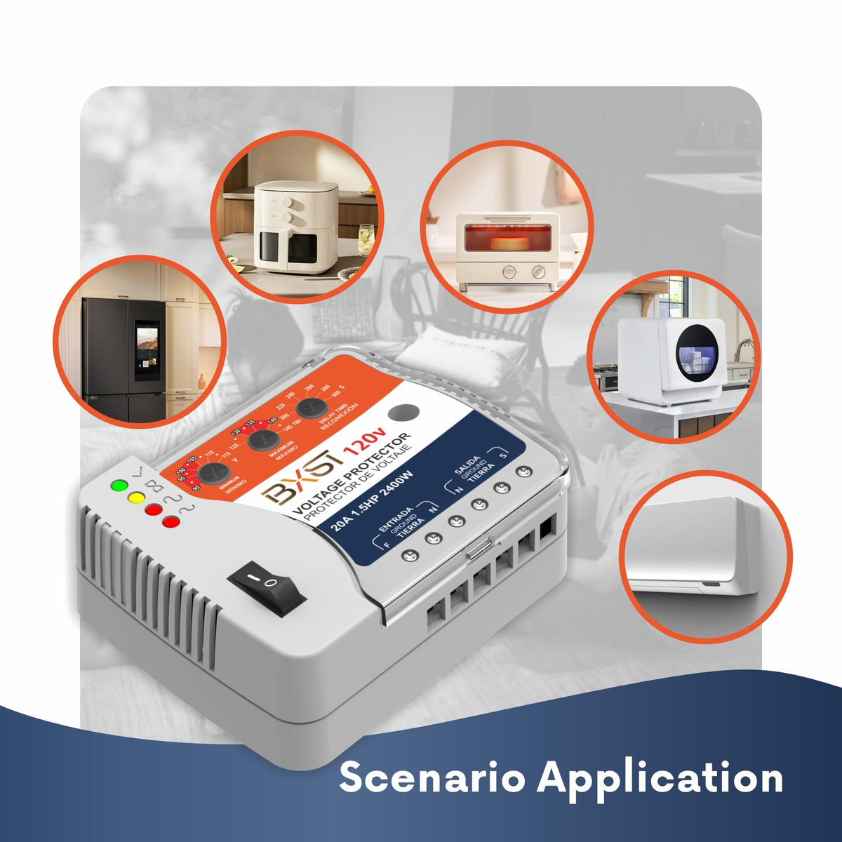 BXST durable build with manual switch for reliable, long-term use.