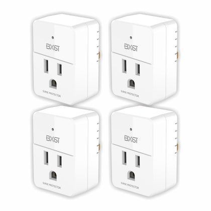 BXST surge protector wall-mount compact design protects outlets.
