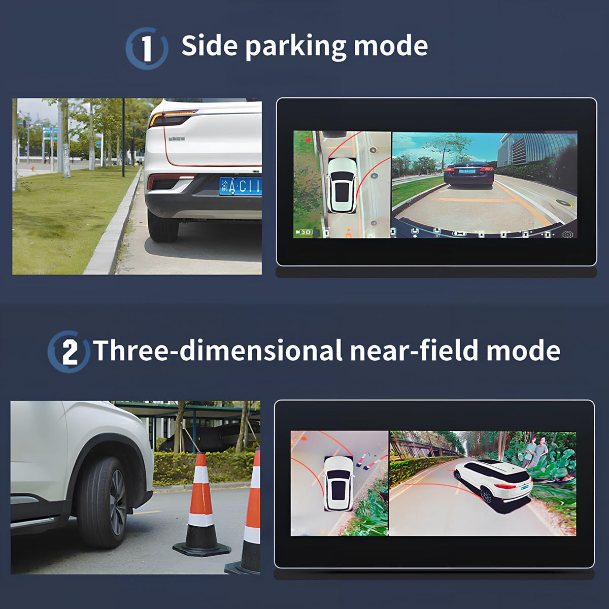 BY-J 360 side cameras provide full coverage around the vehicle