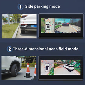 BY-J 360 side cameras provide full coverage around the vehicle