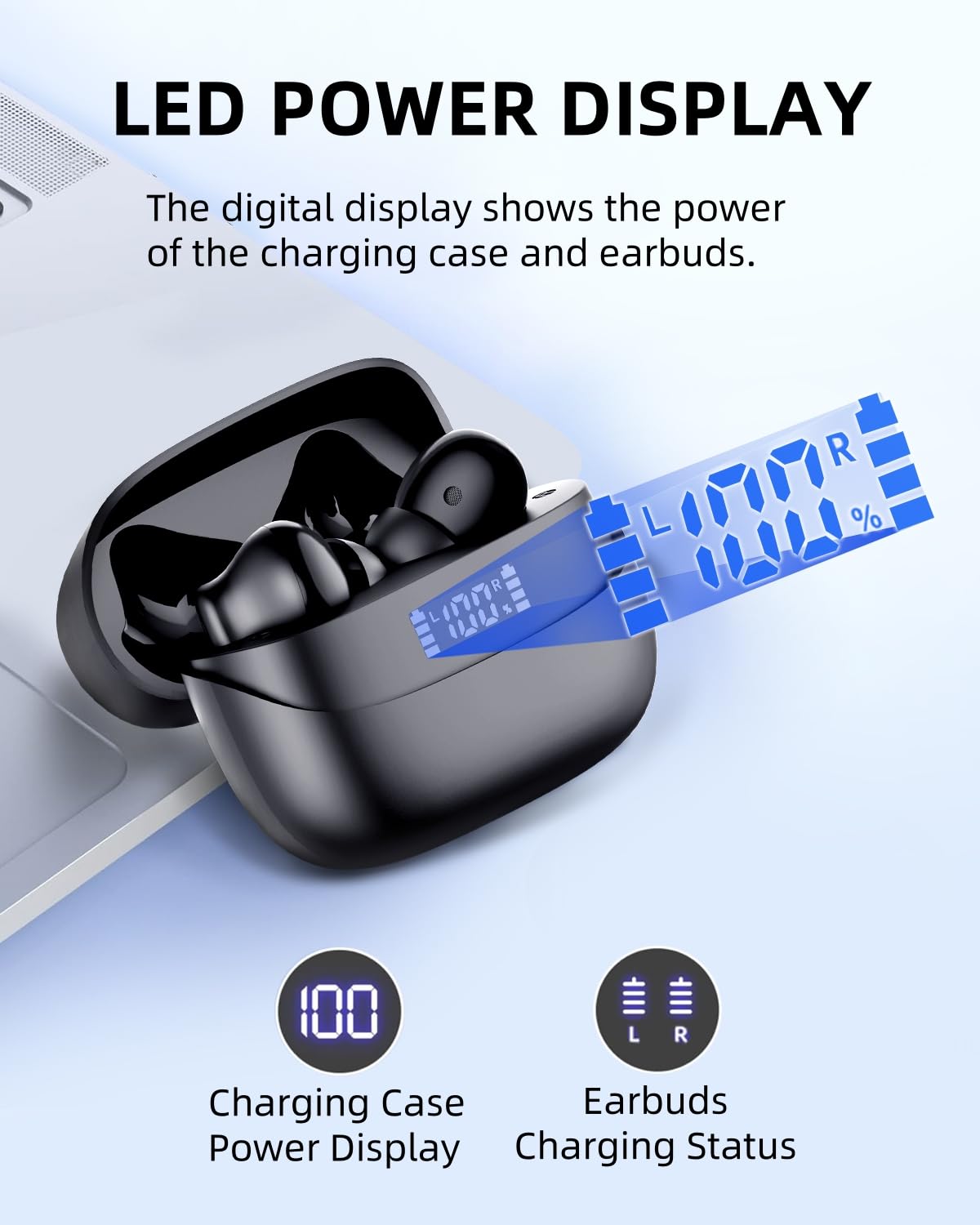 BYDTOOPCBD earbud close-up showing textured housing and precision drivers
